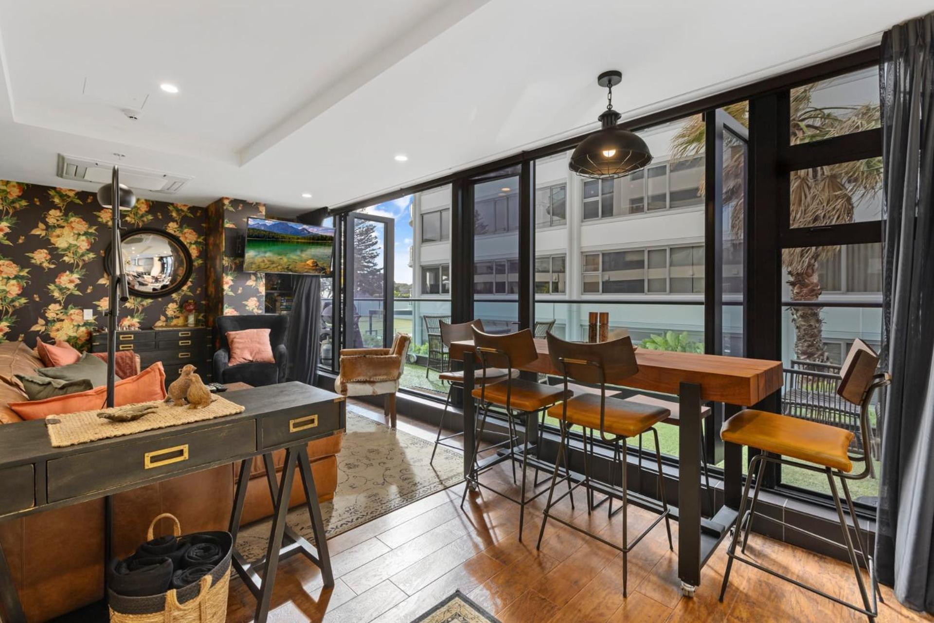 Marvelous Downtown Apartment Moments From Main Beach With Heated Pool, Gym And Parking Mount Maunganui Luaran gambar