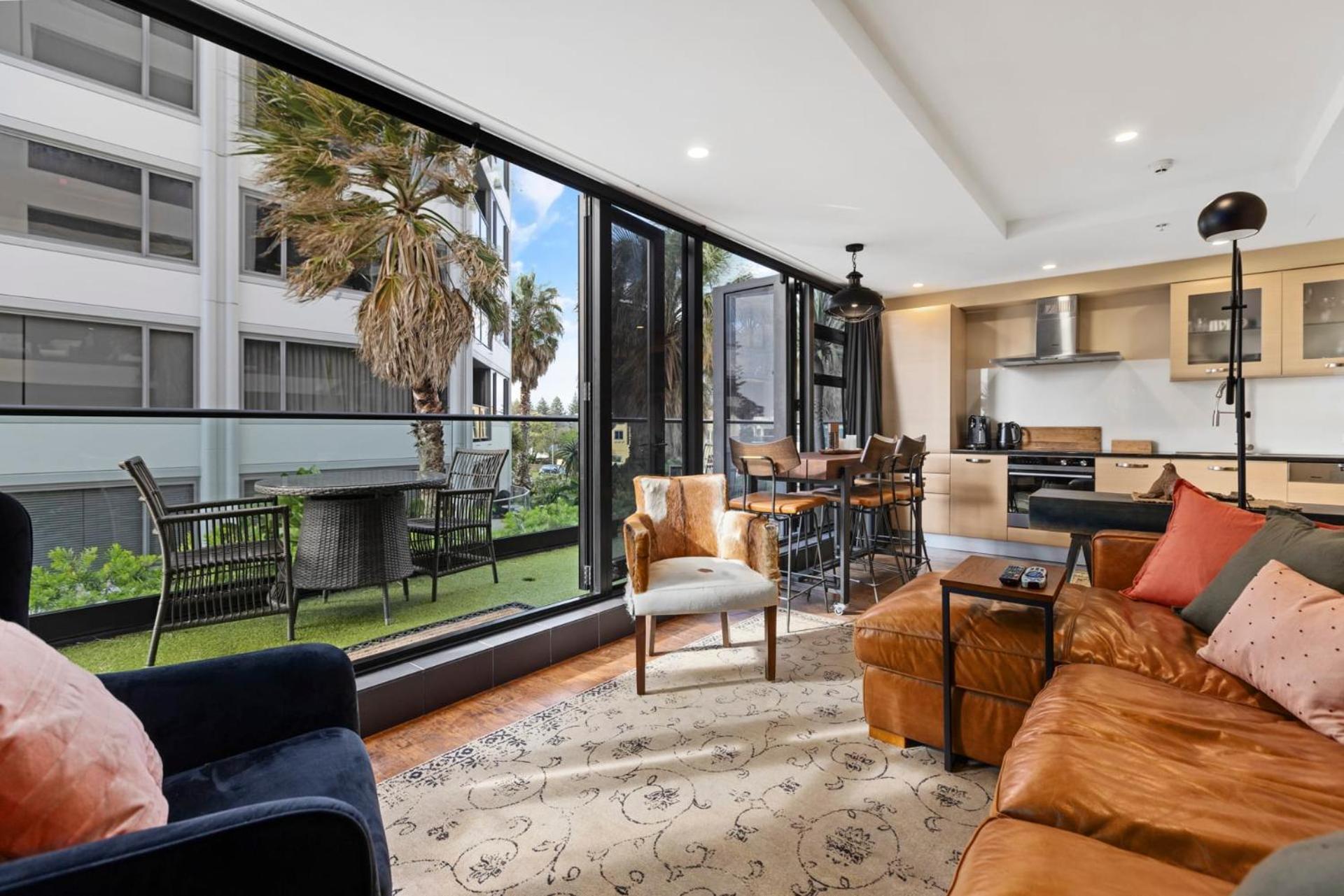 Marvelous Downtown Apartment Moments From Main Beach With Heated Pool, Gym And Parking Mount Maunganui Luaran gambar